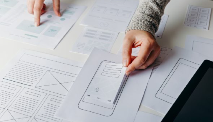Paper prototyping lo-fidelity